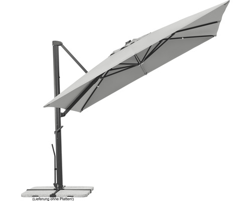 Freiarm-Sonnenschirm mit Standfuß