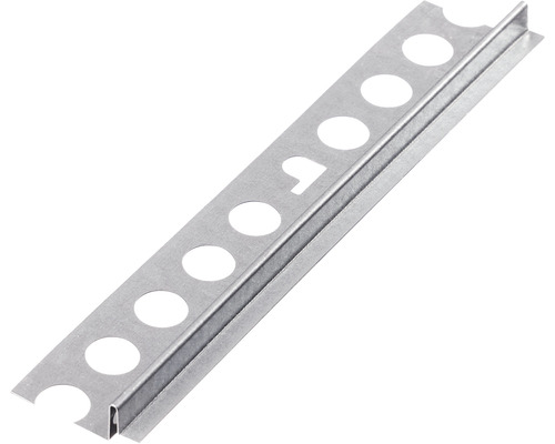 Fliesenprofil aus Metall mit Löchern