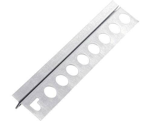 Fliesenprofil aus Metall mit Löchern