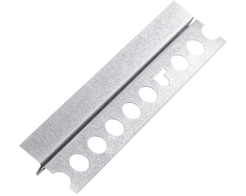 Fliesenprofil aus Metall mit Löchern