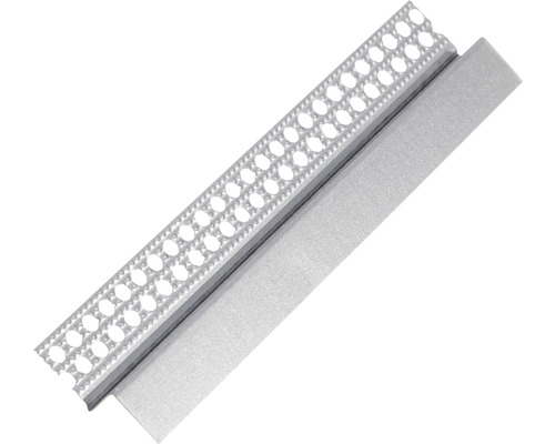 Putzprofil aus Metall mit Lochung