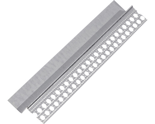 Putzprofil aus Metall mit Löchern