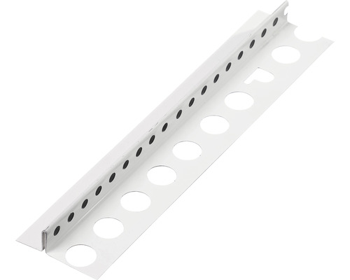 Arrêt de bord / Profil de jonction PROTEKTOR avec joint creux pour cloison sèche PVC 3050 x 18 mm lot = 50 pces