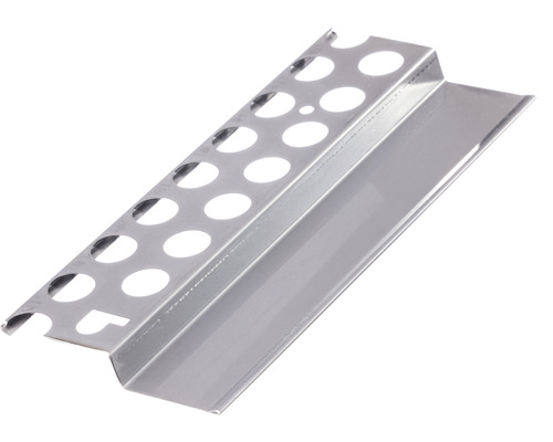 Cornière de protection d''angle en acier inoxydable avec perforation