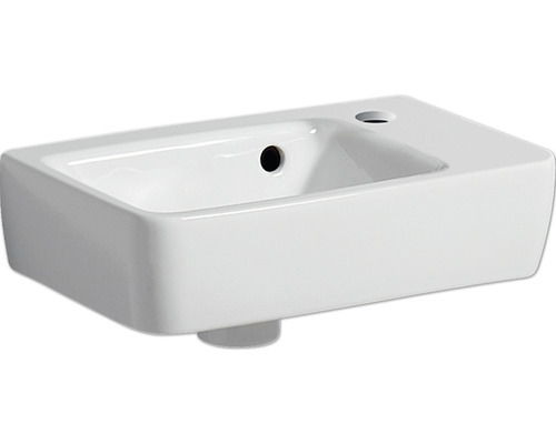 Lave-mains Vasque GEBERIT Renova Plan 36 x 25 cm blanc brillant 500382011