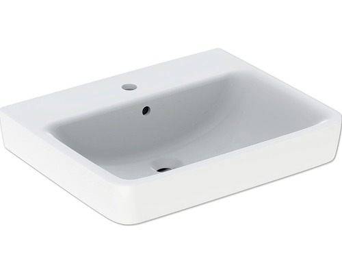Vasque GEBERIT Renova Plan 60 cm blanc avec vernis spécial KeraTect® 501636008