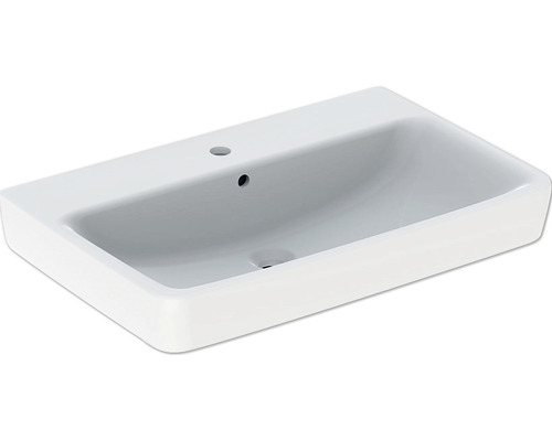 Vasque GEBERIT Renova Plan 75 cm blanc avec vernis spécial KeraTect® 501690008