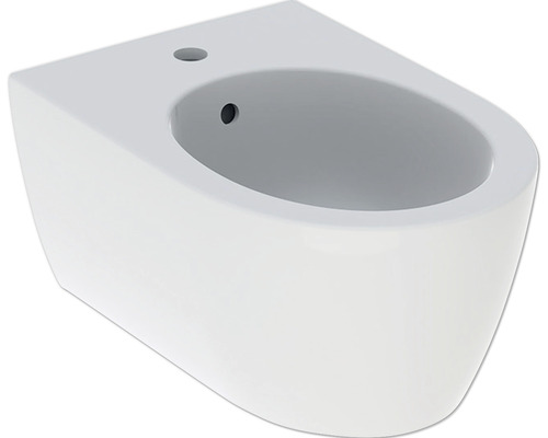 Bidet GEBERIT iCon suspendu au mur blanc sans revêtement 501898001