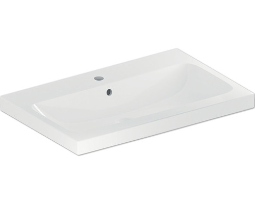 Vasque GEBERIT iCon Light 75 cm blanc avec vernis spécial KeraTect® 501835002