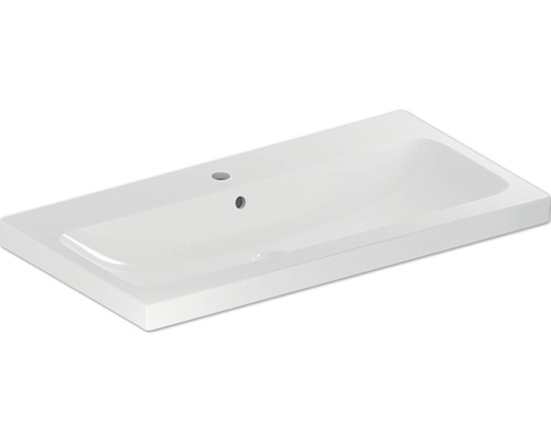 Vasque GEBERIT iCon Light 90 cm blanc avec vernis spécial KeraTect® 501836002