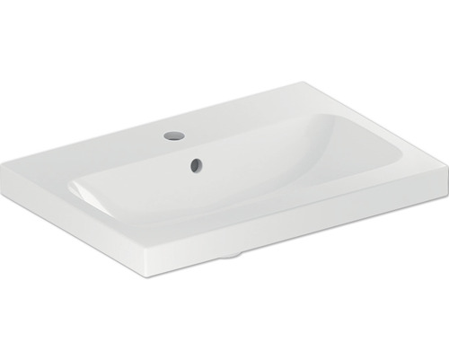 Vasque GEBERIT iCon Light 60 cm raccourci blanc avec vernis spécial KeraTect® 501841002