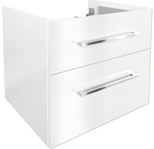 Waschtischunterschrank FACKELMANN Oxford BxHxT 60 x 50,9 cm x 48,8 cm Frontfarbe weiß hochglanz 83312