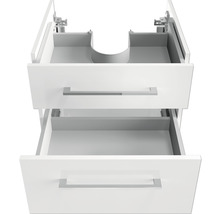 Waschtischunterschrank FACKELMANN Oxford BxHxT 60 x 50,9 cm x 48,8 cm Frontfarbe weiß hochglanz 83312