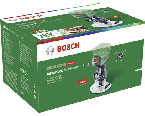 Affleureuse Bosch AdvancedTrimRouter 18V (sans batterie)
