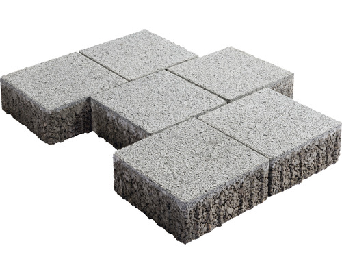 Verbundpflastersteine aus Beton, 6 Stück