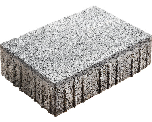 Pavé écologique pavé filtrant Lusodrain gris 30 x 20 x8 cm