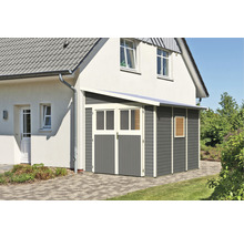 Gartenhaus Karibu Selbitz 3 255 x 301 cm terragrau