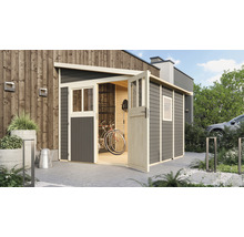 Gartenhaus Karibu Selbitz 3 255 x 301 cm terragrau