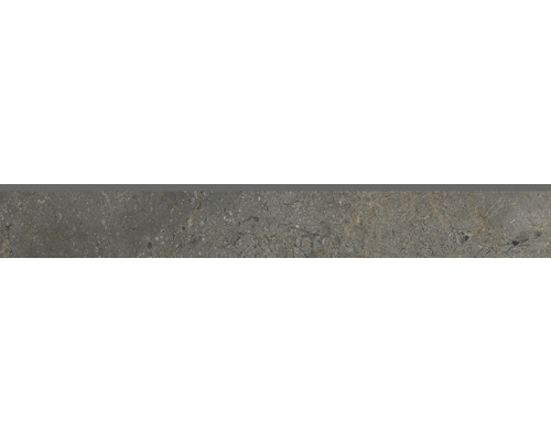 Graue Natursteinfliese mit rauer Oberfläche