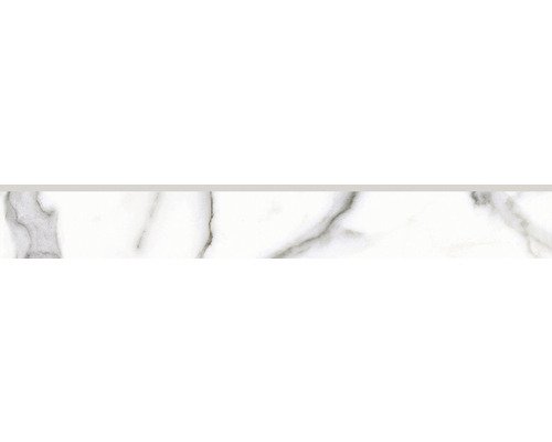 Plinthe Calacatta white 8 x 60 cm