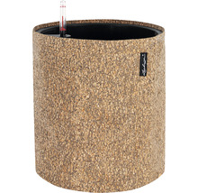 Pflanztasche Lechuza Trendcover Naturfaser Ø 32 cm H 33 cm dunkel beige