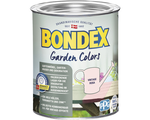 Boîte de laque Bondex Garden Colors pour meubles de jardin, abris de jardin et décoration