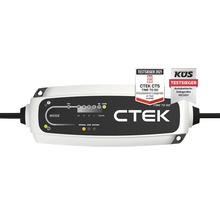 Chargeur de batterie CTEK avec label de test