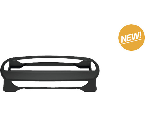 Schwarze Kunststoff-Wannenverkleidung