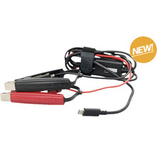 CTEK Batterieladekabel mit Klemmen und USB-C Anschluss