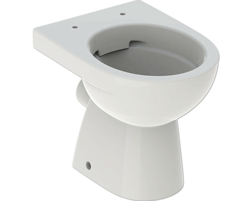 Stand-WC GEBERIT Renova Tiefspüler ohne Spülrand pergamon ohne WC-Sitz 500480002