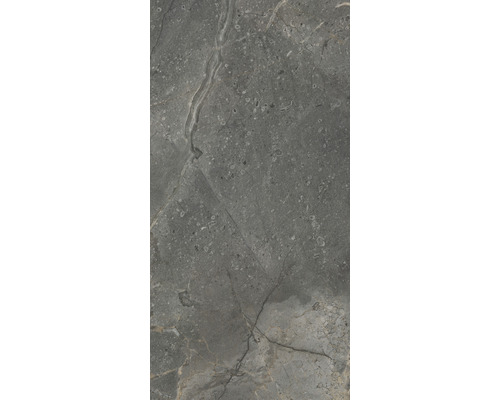 Graue Fliese mit Marmoroptik