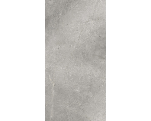 Feinsteinzeug Wand- und Bodenfliese Lido 119,7 x 59,7 cm silver
