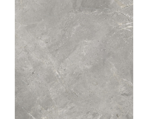 Graue Bodenfliese mit Marmoroptik