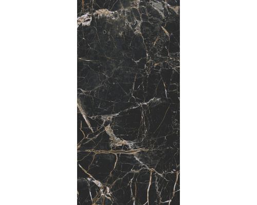 Carreau aspect marbre avec grain irrégulier