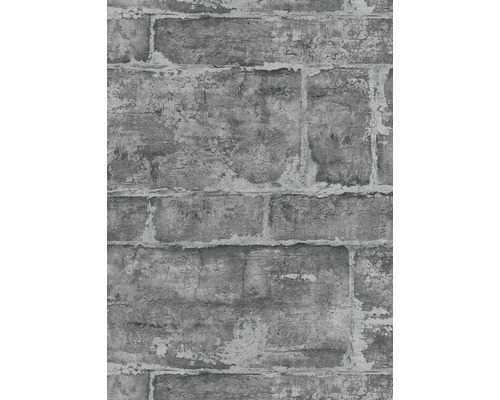 Papier peint intissé 10222-15 GMK Fashion for Walls 3 pierre noir
