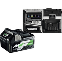 Kit de démarrage HiKOKI Booster Pack Multi Volt 1x batterie 36/18V (2,5/5,0 Ah) et chargeur-thumb-0