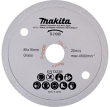Diamanttrennscheibe Makita Ø 85x15 mm Glass