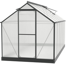 Gewächshaus Vitavia Triton 7500 Hohlkammerplatten 4 mm 198 x 379 cm schwarz
