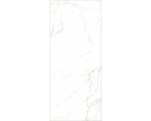 Carrelage blanc aspect marbre