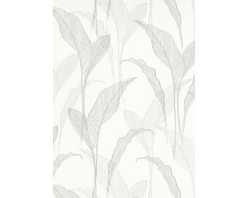 Papier peint intissé 10207-31 Elle Decoration 2 Floral gris clair