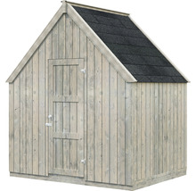 Gartenhaus aus Holz mit Satteldach