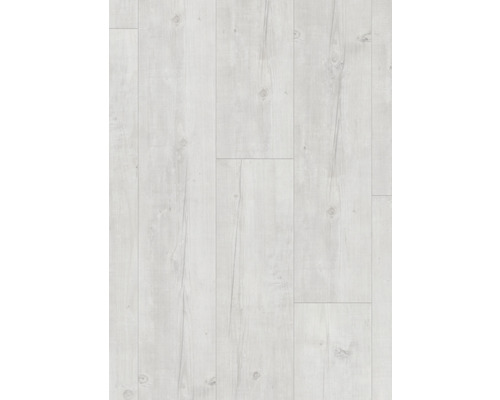 Helle Laminatboden-Paneele in Holzoptik