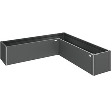 Eck-Hochbeet aus Metall