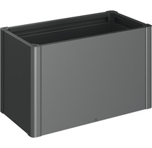 Jardinière rectangulaire en métal