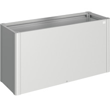 Hochbeet klassisch Biohort Pflanzbeet Belvedere Maxi Gr. 150 152 x 53 x 77 cm silber