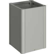 Quadratischer Pflanzkübel aus Metall