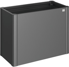 Hochbeet klassisch Biohort Pflanzbeet Belvedere Maxi Gr. 100 102 x 53 x 77 cm dunkelgrau