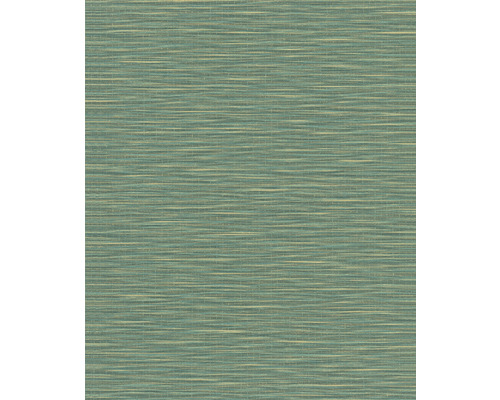 Papier peint intissé 33317 Botanica uni rayures vert Papier peint textile avec structure horizontale