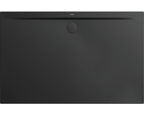 Duschwanne KALDEWEI SUPERPLAN ZERO Secure Plus 1514-1 75 x 80 x 3.2 cm schwarz matt vollflächige Antirutschbeschichtung 351400012676 Kaldewei Duschwanne aus Stahl-Emaille mit Ablauf