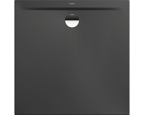 Duschwanne KALDEWEI SUPERPLAN ZERO Secure Plus 1534-1 100 x 100 x 3.2 cm cool grey 90 matt vollflächige Antirutschbeschichtung 353400012667 Kaldewei Duschfläche aus Stahl-Emaille